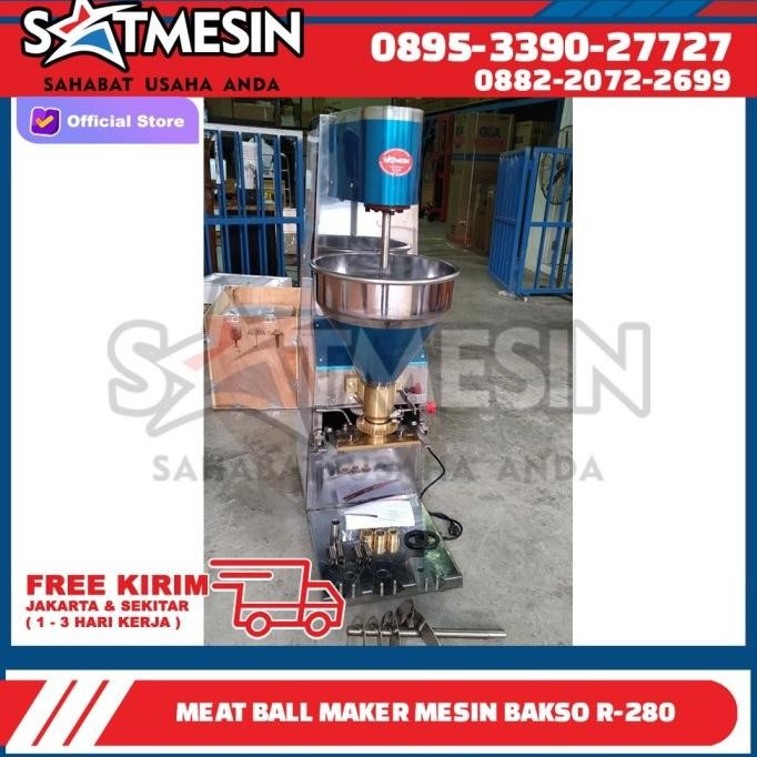 Mesin Cetak Baso Meat Ball Maker Mesin Bakso R-280 MURAH