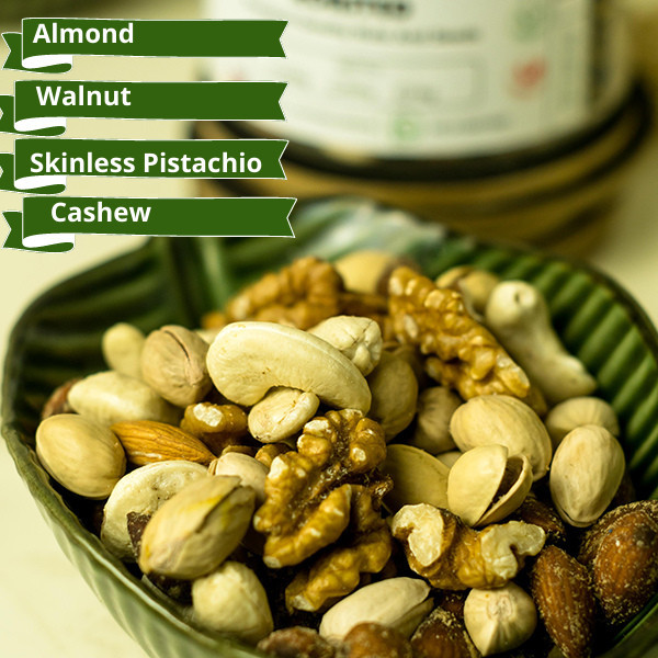 

ROASTED SALTED MIX NUTS /MIXED NUTS COMBO B 500G (MIX KACANG PANGGANG)