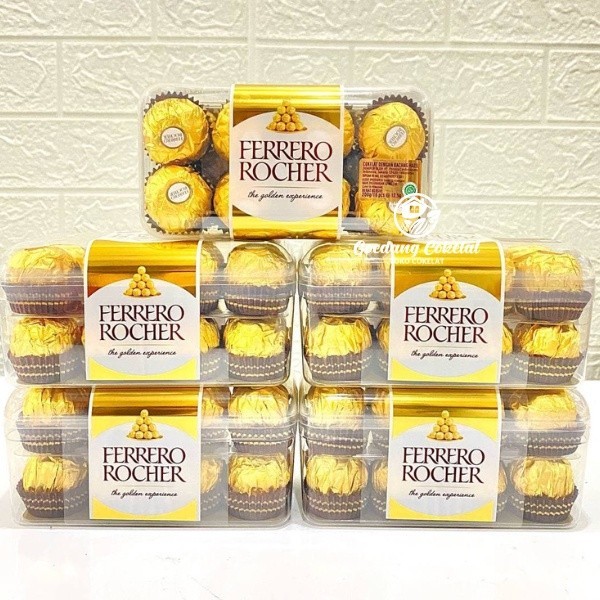 

COKLAT FERRERO ROCHER ISI 16 HALAL