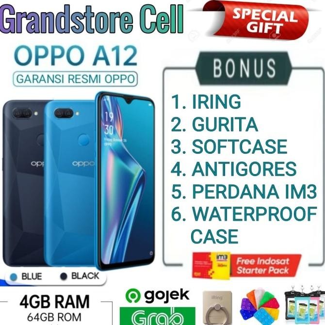 Oppo A12 Ram 4/64 Gb Garansi Resmi Oppo Indonesia
