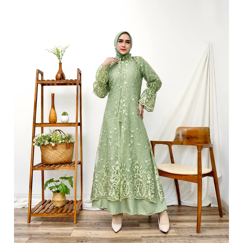 Ghamis Gaun Broklat Ibu2 Seragam Pengajian Ganis Bridesmaid Maxydress Mididres Gmis Wanita Gams Musl