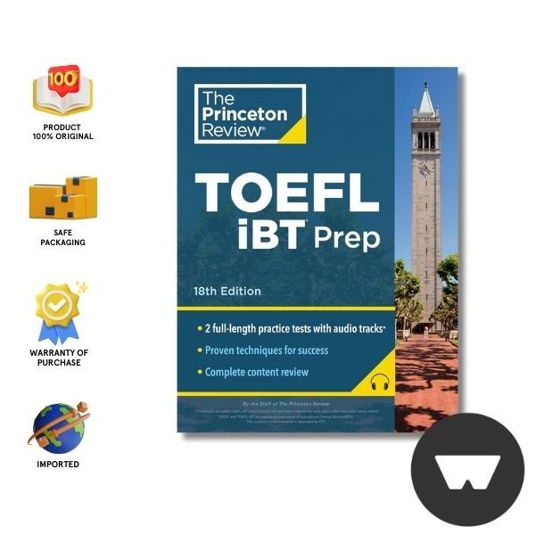 Prh Us - Princeton Review Toefl Ibt Prep With Audio/Listening Tracks 2024, 18Th Edition: 2 Practice 