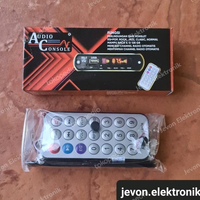 Terlaris MP3 Bluetooth Audio Console B Player USB Remote SALE