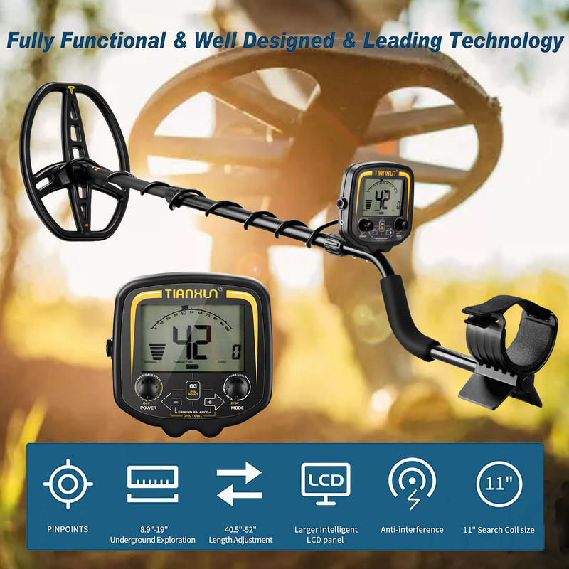 Professional Underground Metal Detector TX-850 Gold Digr