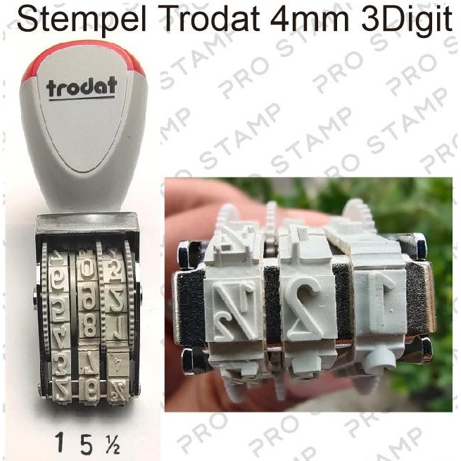 

Sale Stempel Trodat 4Mm 3 Digit Character 1/2