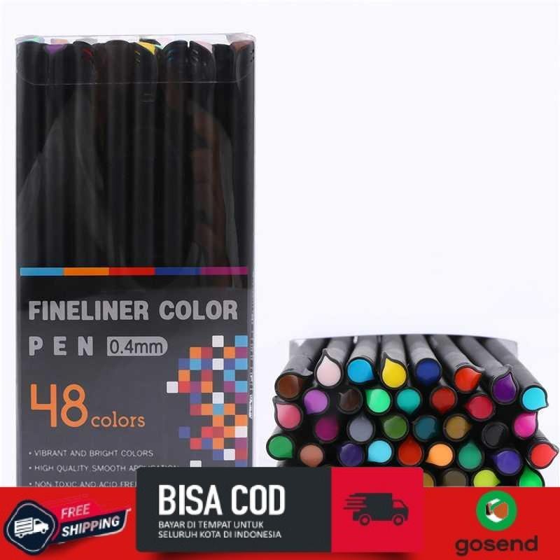 

Pena Warna Drawing Pen Fine Point Art Watercolor 0.4mm - TV4