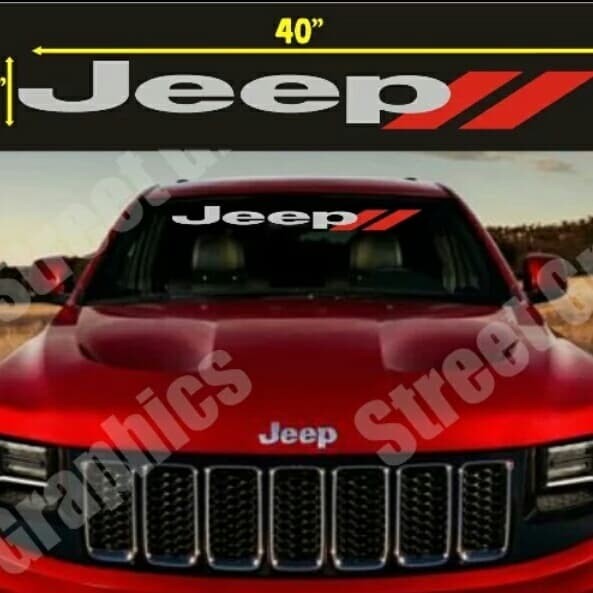 Stiker Jeep Kaca mobil depan keren Sticker Jeep stiker jeep kecil