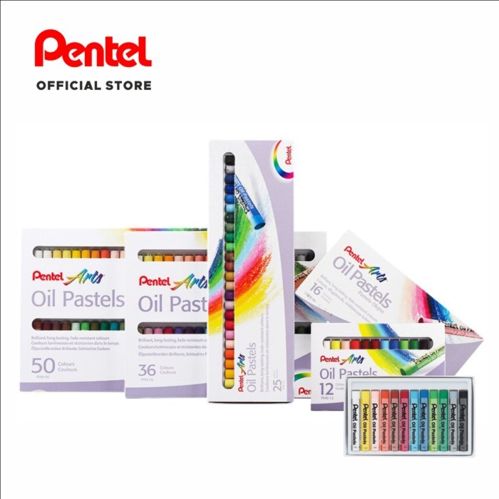 

TERLARIS! Pentel oil pastel reguler stick PHN 50