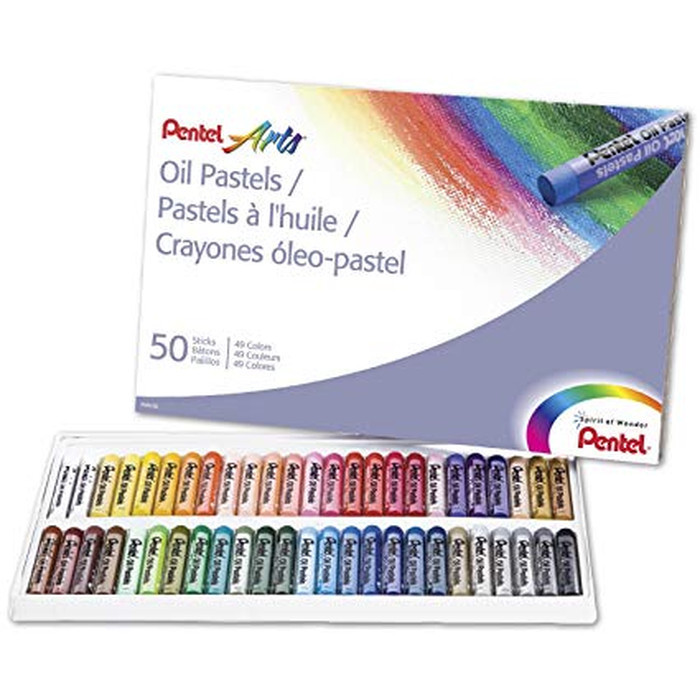 

TERLARIS! Crayon Pentel Oil Pastels 50 Warna