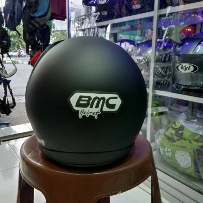 Helm Bmc Toring Helm Motor Terlaris Hitam Dof Sni M.L