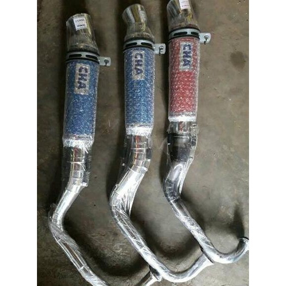 knalpot Racing merk cha untuk Yamaha Mio Sporty Mio smeal