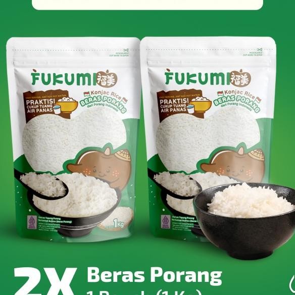 

Fuu Bera Porang 2 Pouch 1 G Onjac Rice Hiratai