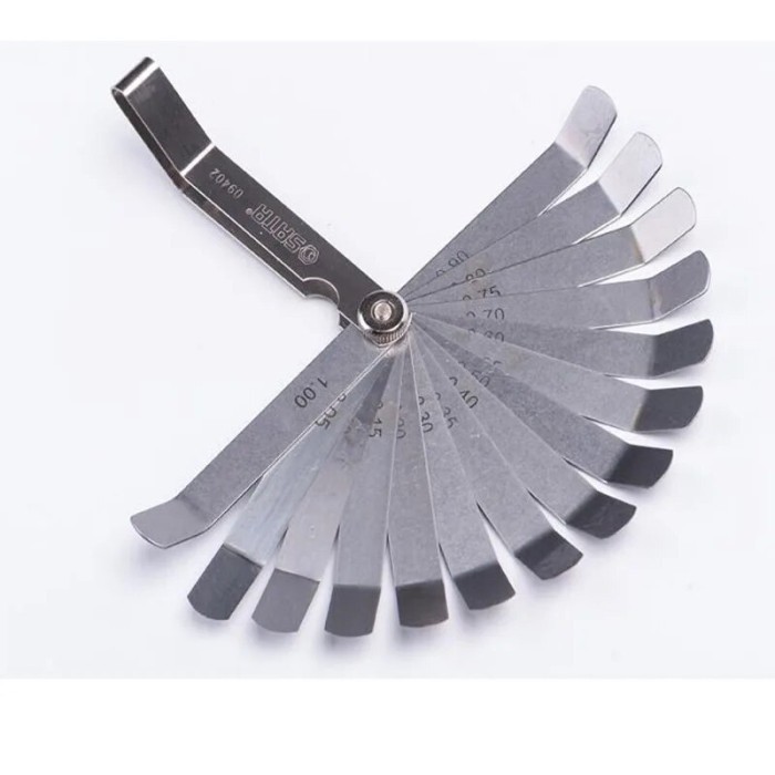 HIGH-PRECISION FEELER GAUGE 0.02-1.0MM PLUG GAUGE ADJUSTING VALVE PLUG