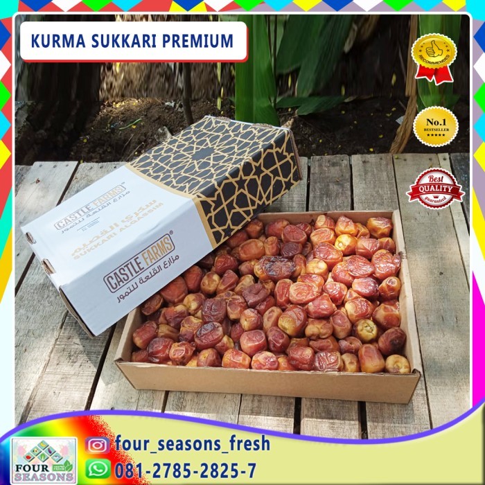 

TERLARISSS 1 BOX KURMA SUKKARI / SUKARI RAJA AL QASIM PREMIUM LUMER