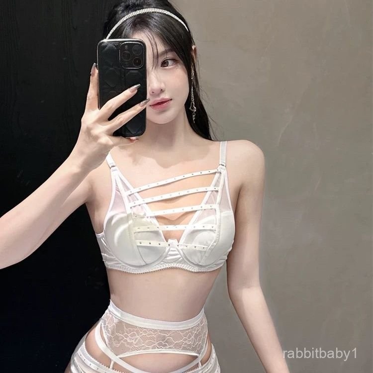 Push-Up Bra Underwear Sexy Set Comfortable MISSAP Bra Lightweight Cotton Padded Strap Panties Rhines
