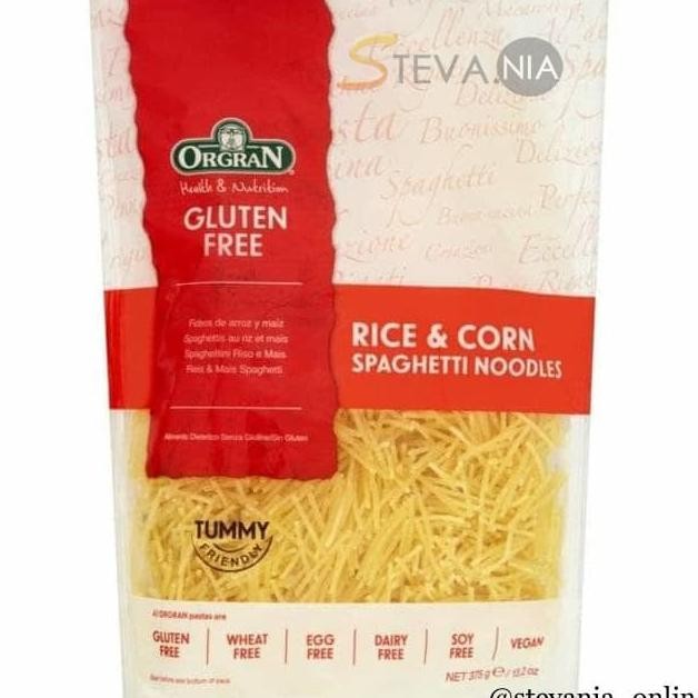 

Orgran Rice Corn Paghetti Noodle 375G