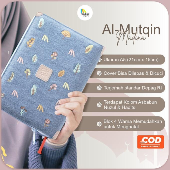 Al Quran/Alquran Hafalan Terjemah Tajwid Madinah Ustmani Resleting A5