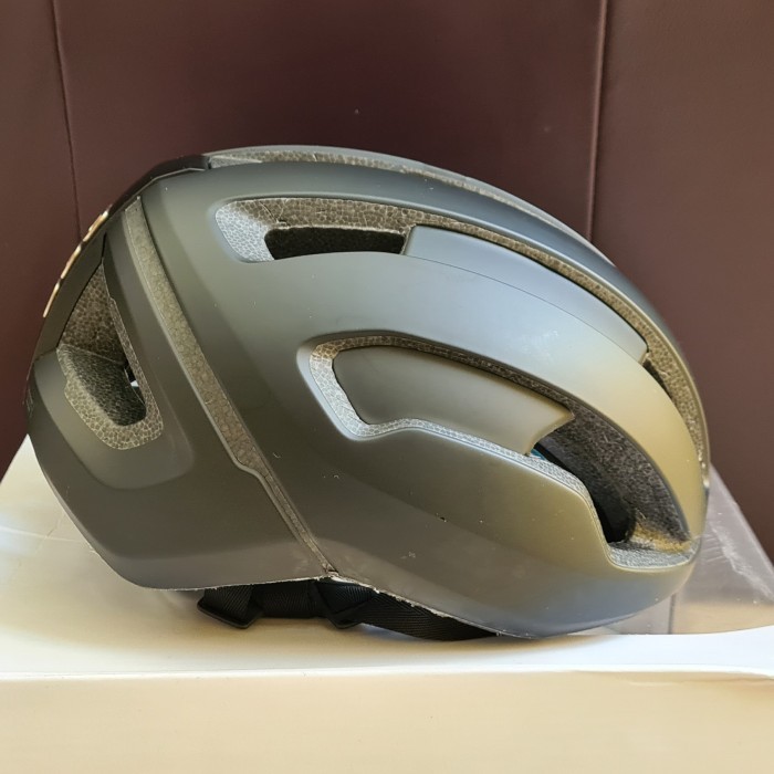 Helm Roadbike Poc Omne Air Spin -Uranium Black Matte M