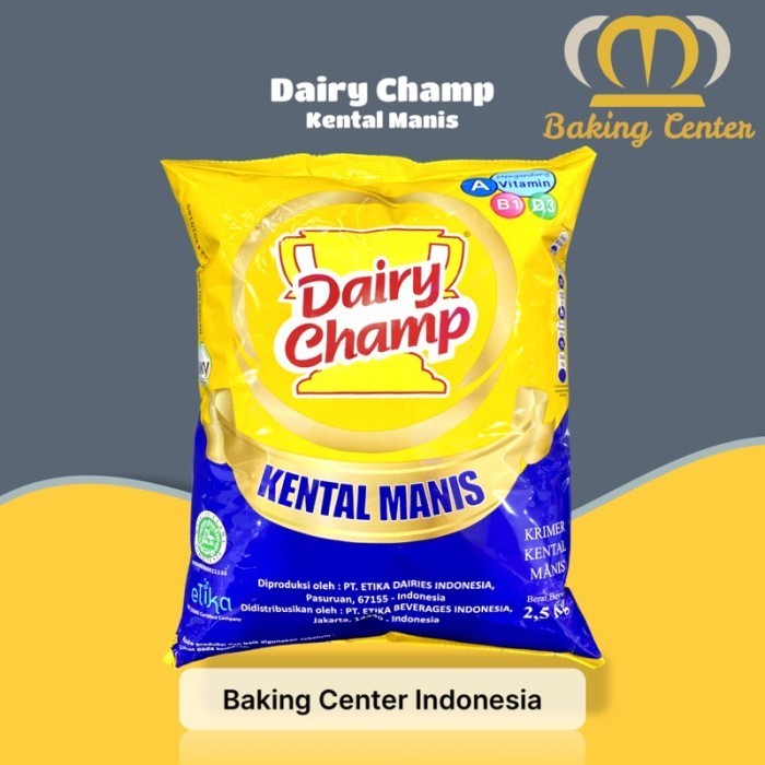 

TERLARIS TERLARIS DAIRY CHAMP KENTAL MANIS 2,5KG MURAH!!! MURAH MURAH