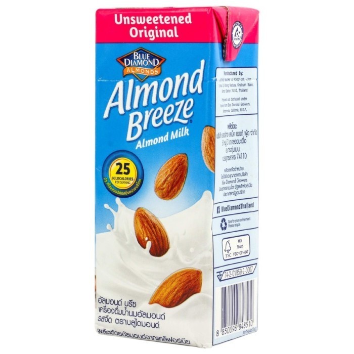 

TERLARIS TERLARIS BLUE DIAMOND SUSU ALMOND MILK UNSWEETENED ORIGINAL 946 ML MURAH!!! MURAH MURAH