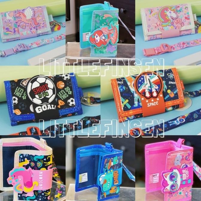 Dompet anak tali/dompet anak tali panjang/dompet unicorn