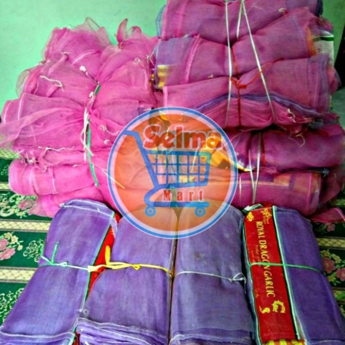 Brongsong Kelengkeng 20Lembar Karung Waring Karung Bawang Pembungkus B