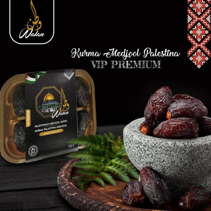 

KURMA MEDJOOL PALESTINA (PREMIUM 250GR)