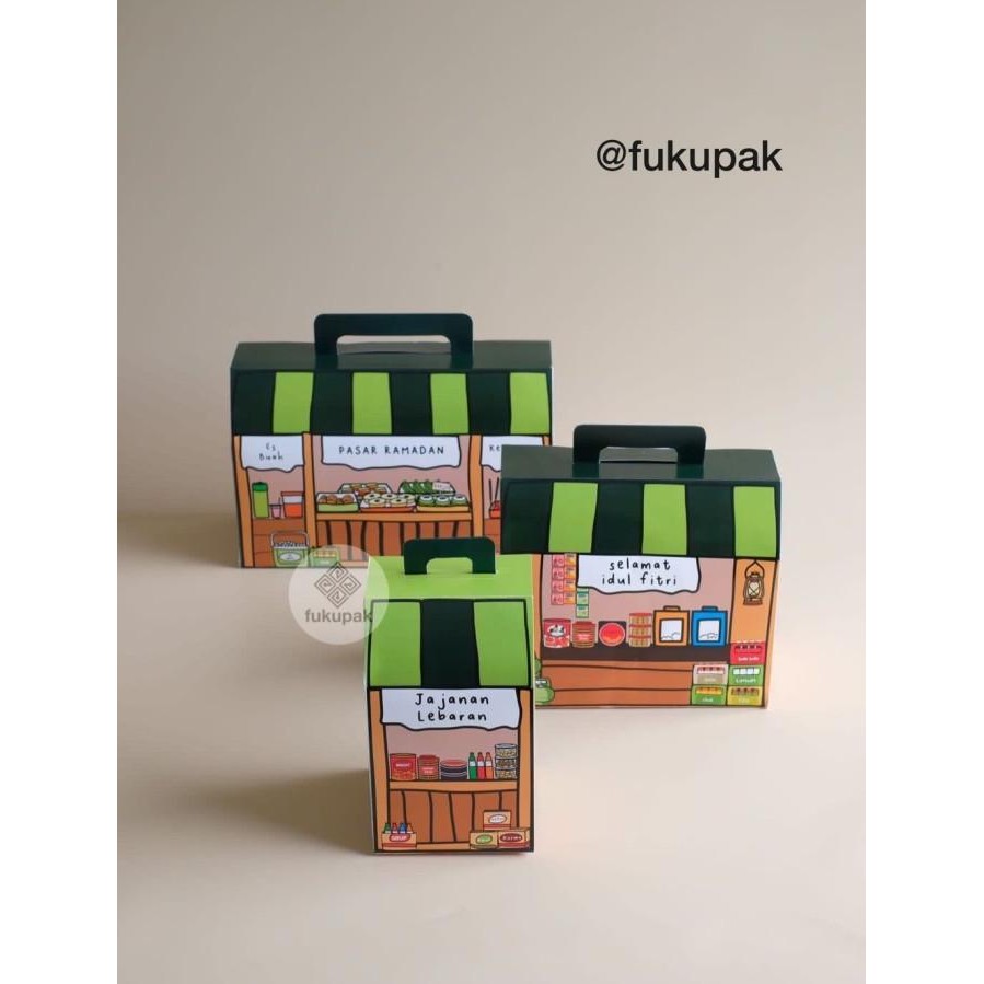 

Box Idul Fitri Market (10 Pcs) Dus Lebaran Toples Hamper Kue Kering Original Dan Terlaris