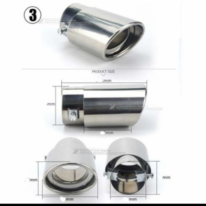 Muffler Buntut Knalpot Mobil Honda CRV