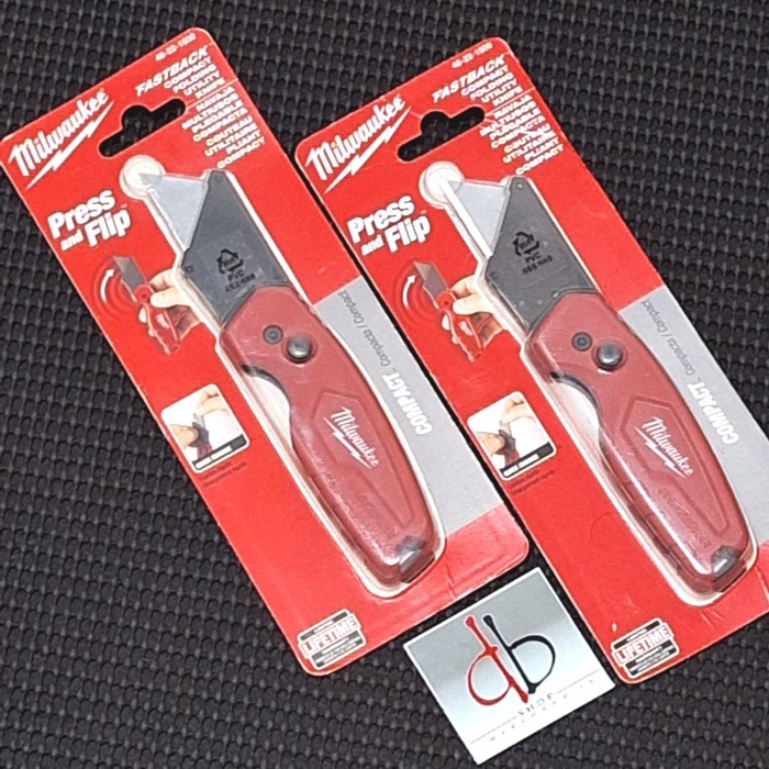 Milwaukee 48-22-1500 FASTBACK Press Flip Compact Folding Utility Knife