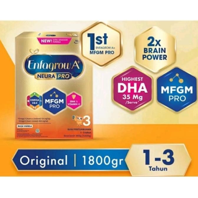 

Enfagrow A+ 3 Plain/ 1800 Gr