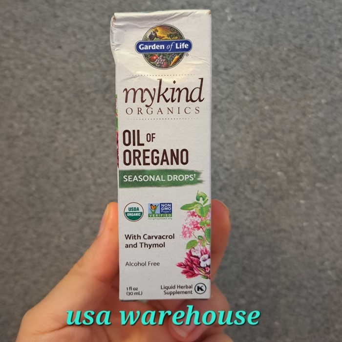 

SALE Garden Of Life Organics Oil of Oregano 30 ml