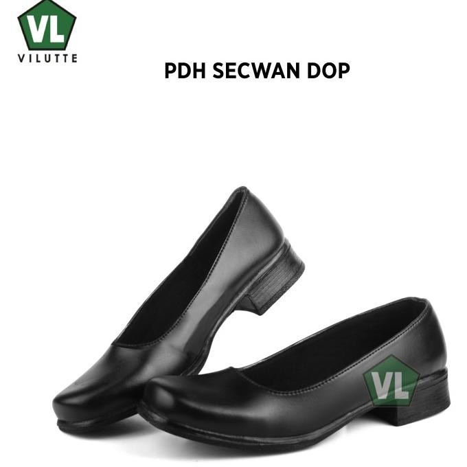 [EXCLUSIVE] Sepatu Pantofel PDH Polwan Secwan - Sepatu Satpam Wanita