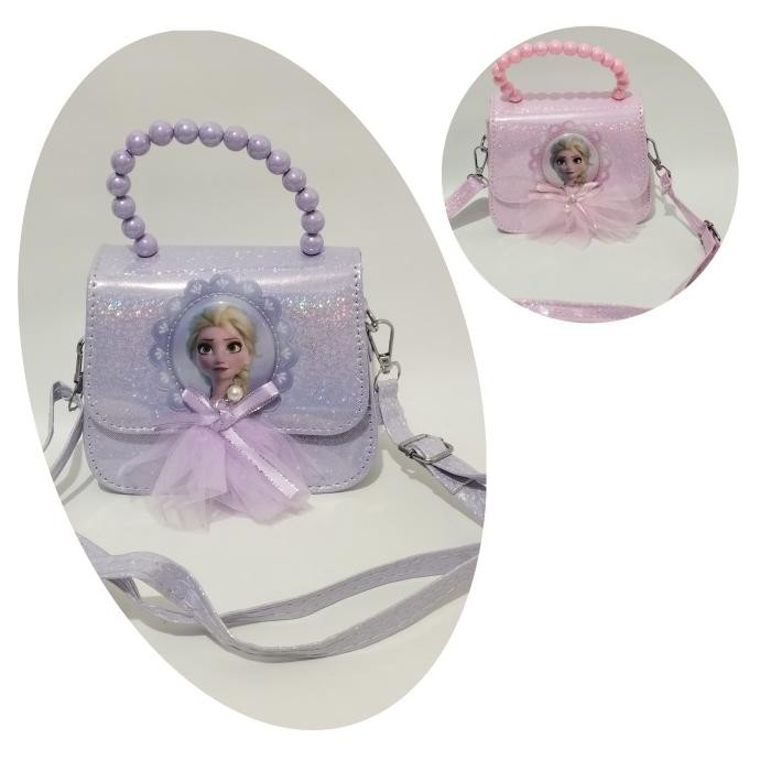 tas selempang anak perempuan frozen elsa mote import tas tenteng