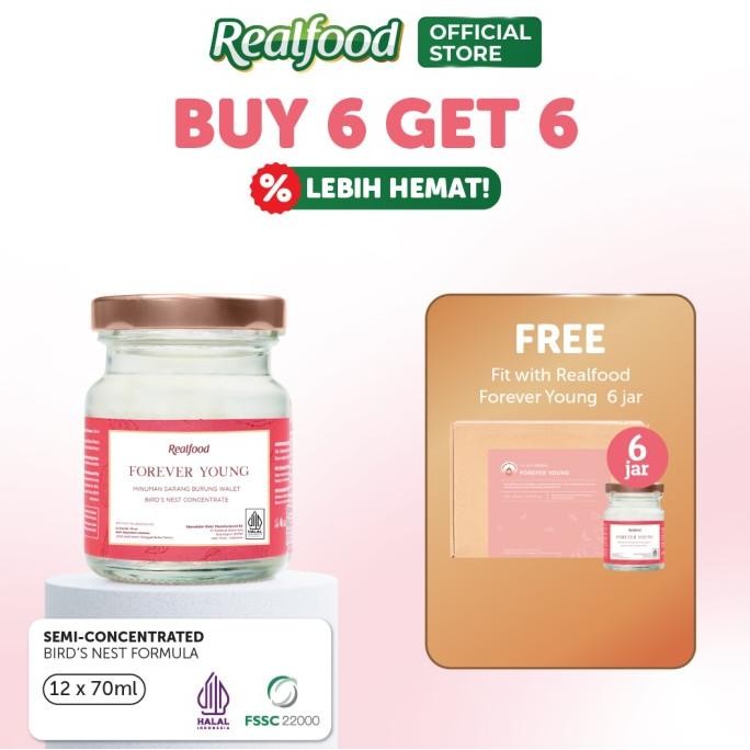 

Realfood Buy 6 Get 6 Forever Young Bird's Nest + Kolagen