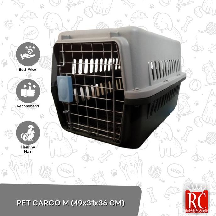 Kandang Kucing / Anjing Portable Ukuran Sedang - Pet Cargo M