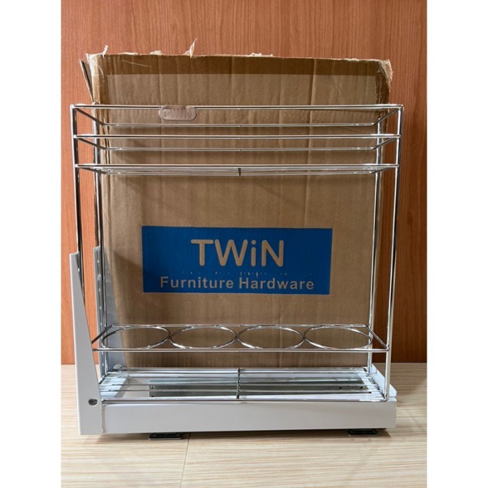 

BERGARANSI Jual rak botol dan bumbu twin WW3008C 15cm Murah