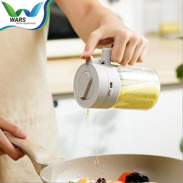 

KOMPLIT promo-- - wars botol tempat bumbu modern dengan tutup adjustable dan sendok