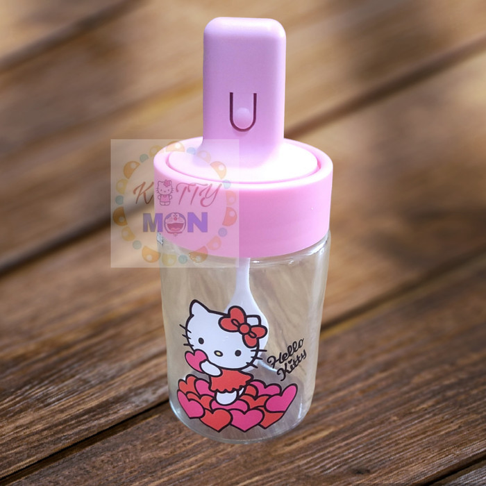 

SPECIAL Tempat bumbu kaca isi 250 ml hello kitty