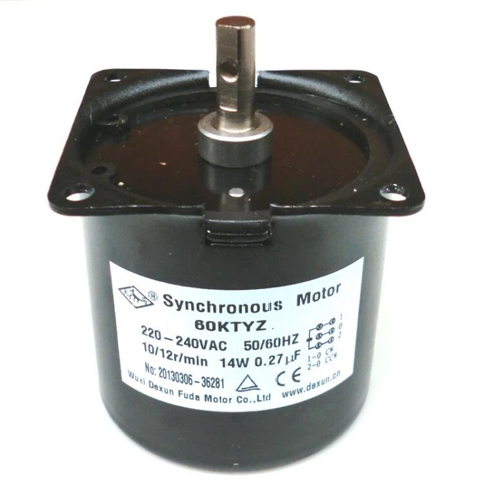 60KTYZ PERMANENT MAGNET SYNCHRONOUS DECELERATION MOTOR MOTOR