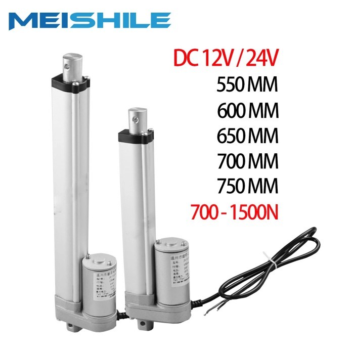 12V 24V LINEAR ACTUATOR DC MOTOR ELECTRIC LINEAR ACTUATOR 550MM 600MM