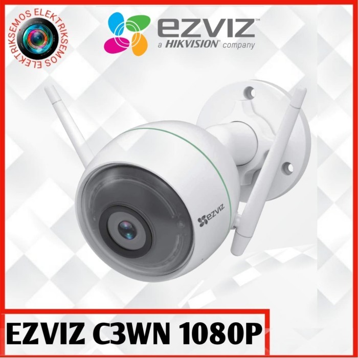 Terbaru Ip Camera Outdoor Ezviz C3Wn 2 Mp 1080P Wireless Outdoor Camera
