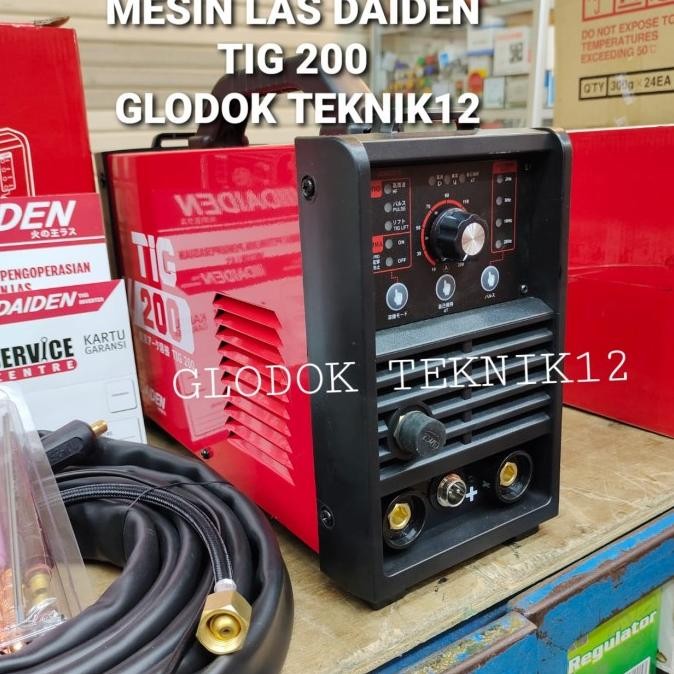 Promo MESIN LAS DAIDEN TIG 200 PLUSE TIGI 200 DAIDEN INVERTER TIG 200 DAIDEN COD