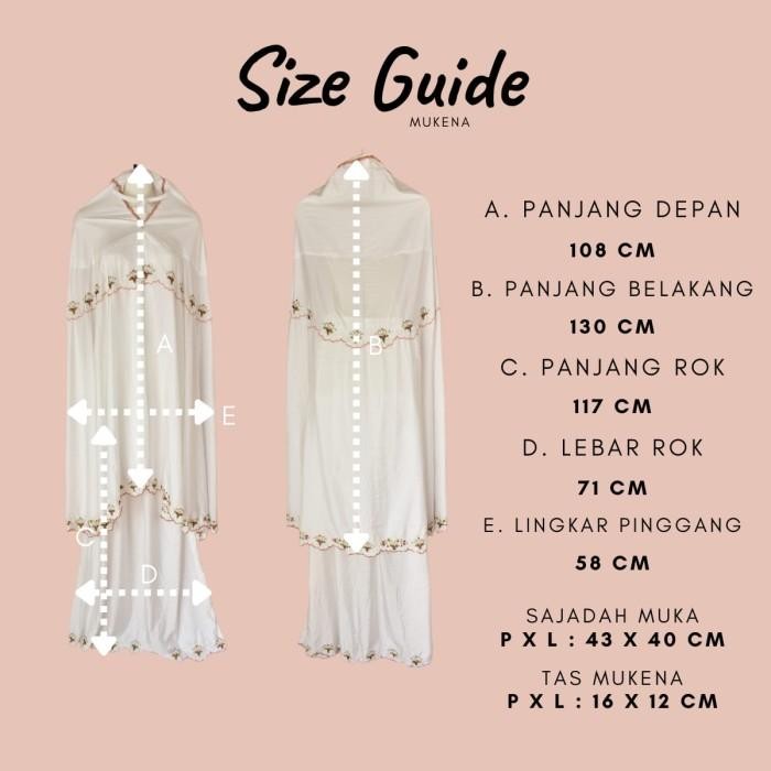 mukena travelling dewasa bahan parasut korea motif bordir aneka warna lembut premium