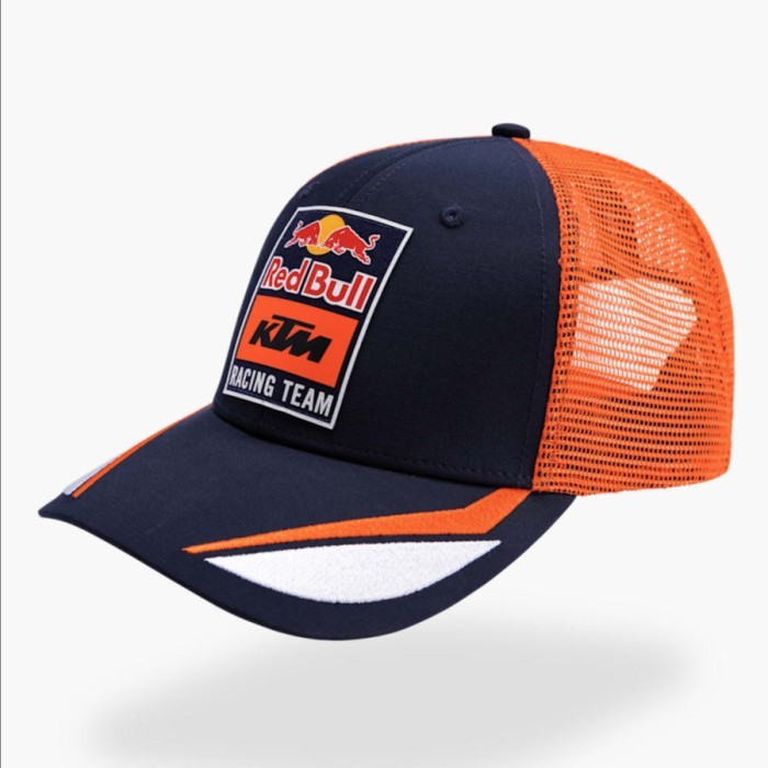 Red Bull KTM MotoGP Turbo Trucker Cap. Topi Unisex