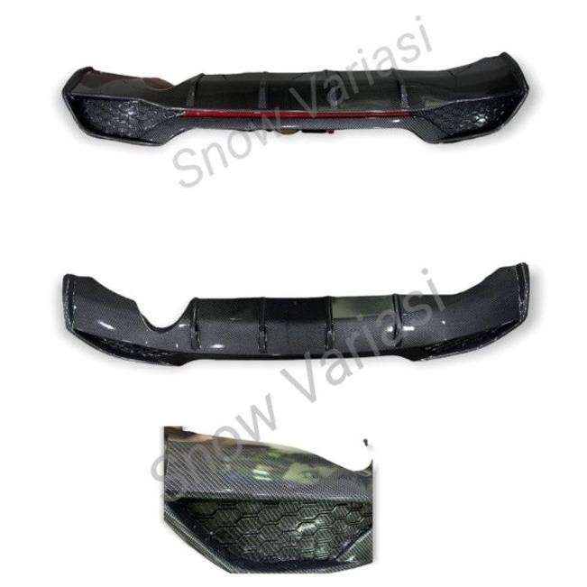 Diffuser Bumper Belakang Skidplate All New Brio RS SATYA 2018 2021