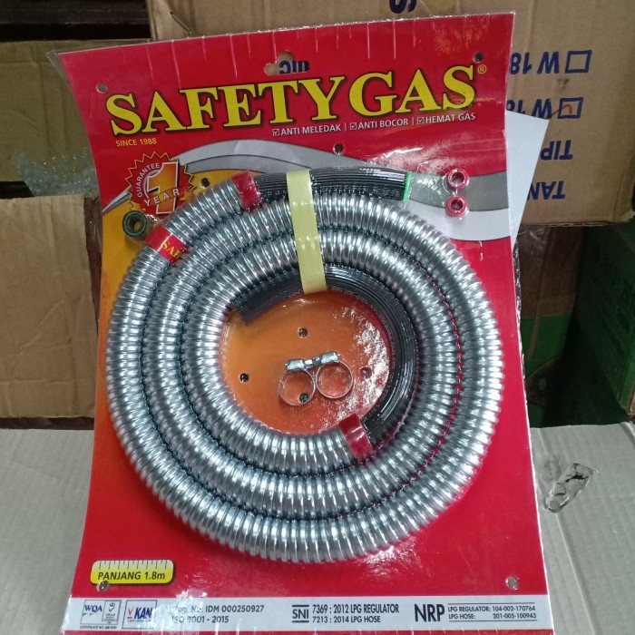 Free Ongkir selang gas LPG SAFETY GAS OTOMATIS