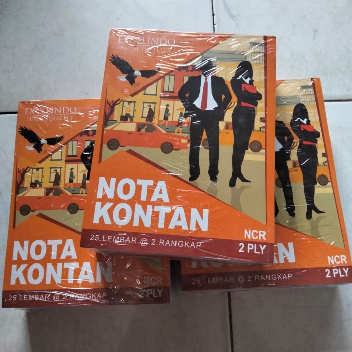 

TERBARU Nota Kontan Besar 2 Ply Excelindo isi 10 Buku BISA GRAB!