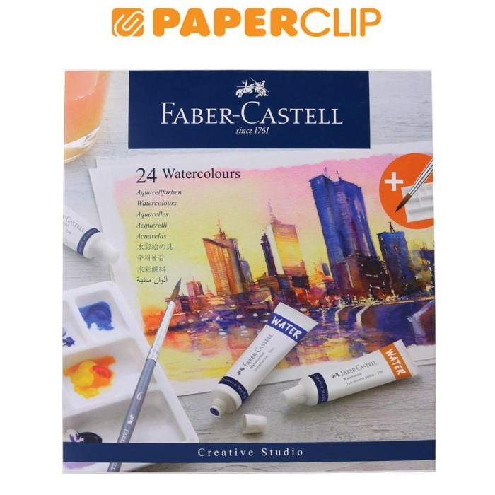 

TERBARU WATERCOLOR FABER CASTELL CREATIVE STUDIO 169624 24C BISA GOSEND!