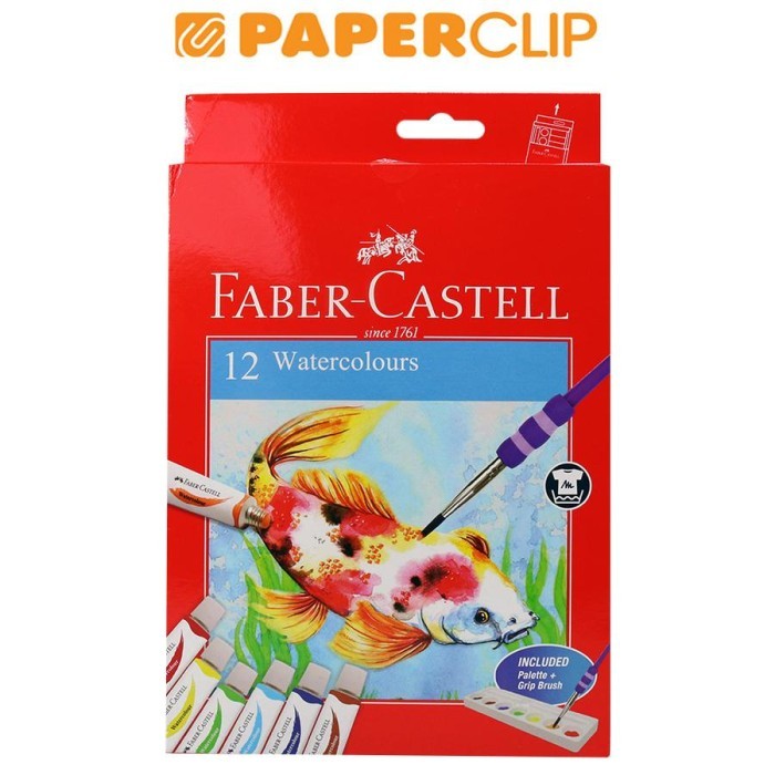 

TERBARU WATER COLOR FABER CASTELL 121004N 12 WARNA BISA GOSEND!